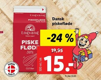 Let-Køb Dansk piskefløde tilbud