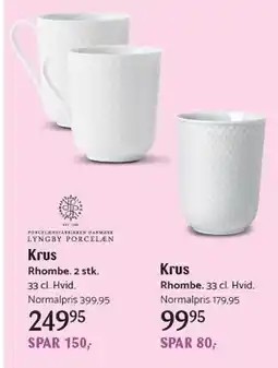Kop & Kande Krus tilbud