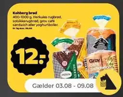 Netto Kohberg brød - 12 kr tilbud
