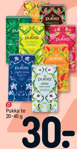 Pukka te 20-40 g
