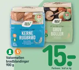 Valsemøllen brødblandinger 900 g
