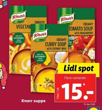 Let-Køb Knorr suppe tilbud