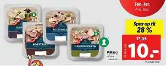 Let-Køb Pålæg tilbud