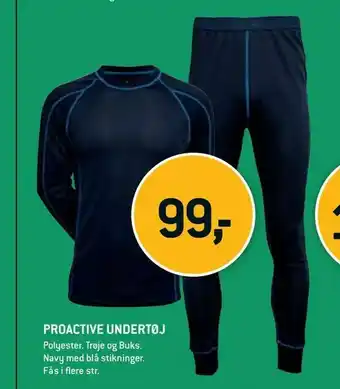 Proactive undertøj
