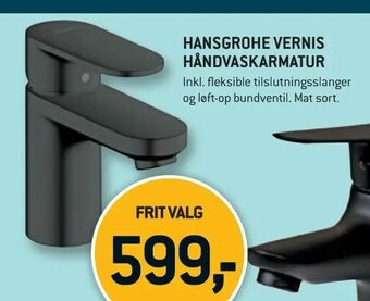 XL-BYG Hansgrohe vernis håndvaskarmatur tilbud