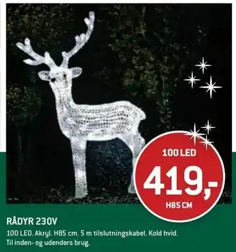 RÅDYR 230V