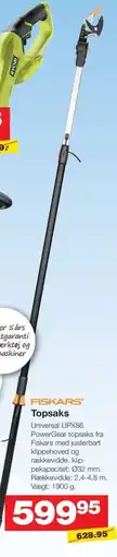 Bauhaus FISKARS Topsaks tilbud
