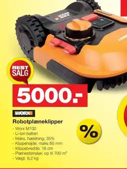Bauhaus Robotplæneklipper tilbud