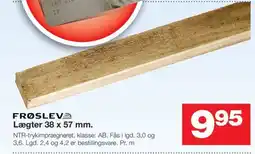 FRØSLEV Lægter 38 x 57 mm.