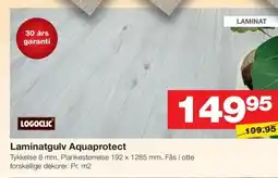 Laminatgulv Aquaprotect