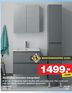 Badmøbel Camden Integrated