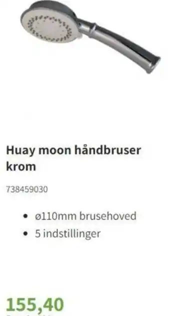 Huay Moon Håndbruser Krom