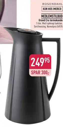 Imerco Grand Cru termokande tilbud