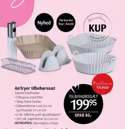Airfryer tilbehørssæt