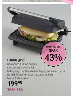 Kop & Kande Panini grill tilbud