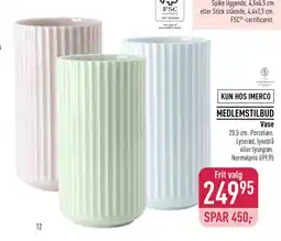 Imerco Vase tilbud