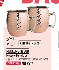 Imerco Moscow Mule krus tilbud