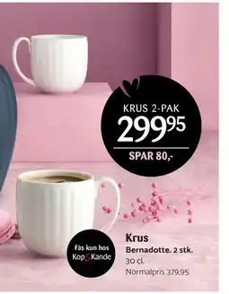 Kop & Kande Krus tilbud