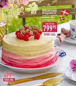 Imerco Blå Mega Riflet fad tilbud