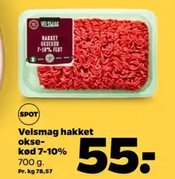 Netto Hakket oksekød 4-7% tilbud