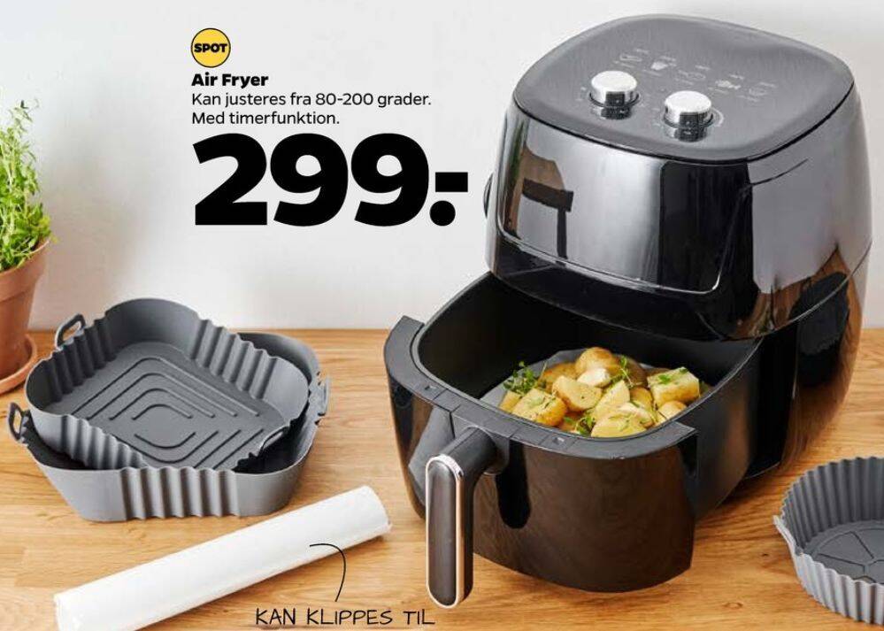 Airfryer tilbud hos Netto