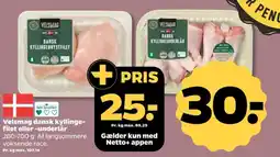 Netto Kyllingeunderlår tilbud