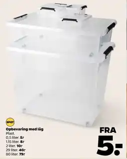 Netto Opbevaringsboks tilbud