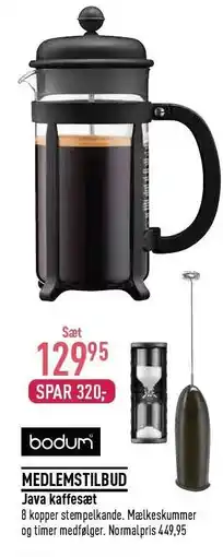 Imerco Java kaffesæt tilbud