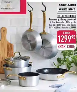 Imerco Premium gryde- og pandesæt tilbud