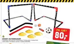 HOCKEY- OG FODBOLDSÆT