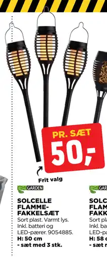 jem & fix SOLCELLE FLAMMEFAKKELSÆT tilbud