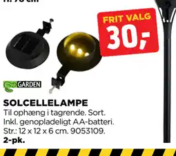 jem & fix SOLCELLELAMPE tilbud