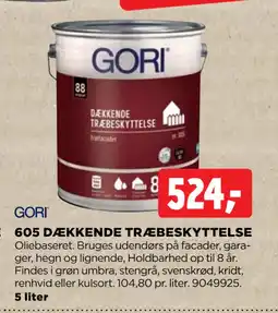 jem & fix 605 DÆKKENDE TRÆBESKYTTELSE tilbud
