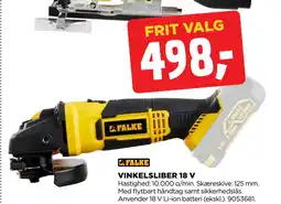 jem & fix VINKELSLIBER 18 V tilbud
