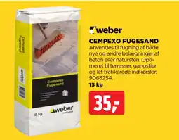 jem & fix CEMPEXO FUGESAND tilbud