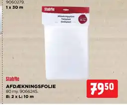 jem & fix AFDÆKNINGSFOLIE tilbud