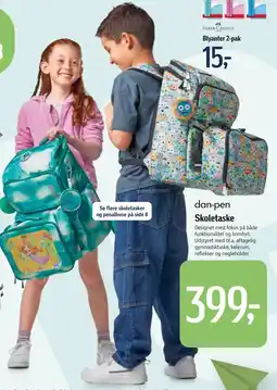 Føtex Skoletaske tilbud