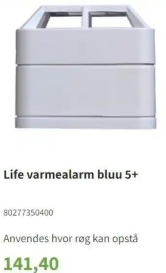 Life Varmealarm Bluu 5+