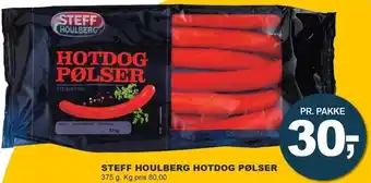 Let-Køb Steff Houlberg Hotdog Pølser 375 g tilbud