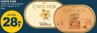 Let-Køb Carte D'Or 750 ml tilbud