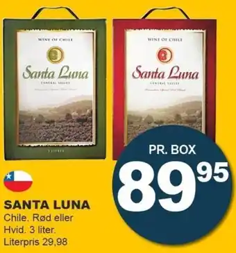 Let-Køb Santa Luna 3 Liter tilbud