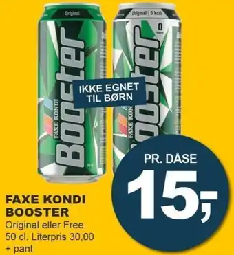 Faxe Kondi Booster 50 cl