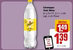 REWE DE Schweppes Tonic Water tilbud