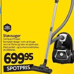 Din Isenkræmmer OBH NORDICA Støvsuger tilbud