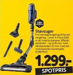 Din Isenkræmmer OBH NORDICA Støvsuger tilbud