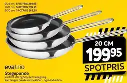 Din Isenkræmmer Evatrio Stegepande tilbud