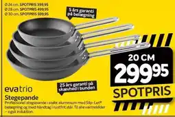 Din Isenkræmmer Evatrio Stegepande tilbud