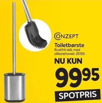 Din Isenkræmmer CONZEPT Toiletbørste tilbud