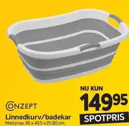 Din Isenkræmmer CONZEPT Linnedkurv/badekar tilbud