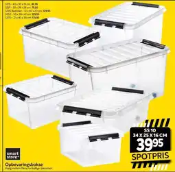 Din Isenkræmmer Opbevaringsbokse tilbud